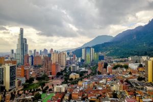 Vista aérea Bogotá