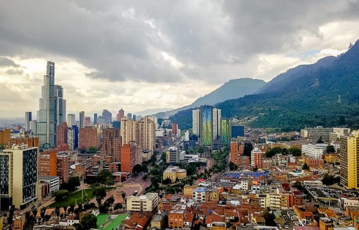 Vista aérea Bogotá