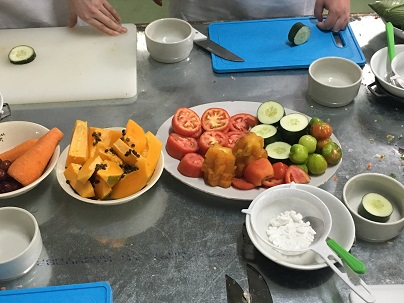 Ingredientes utilizados para el taller de gastronomía del Amazonas de la agencia de viajes My Trip Colombia