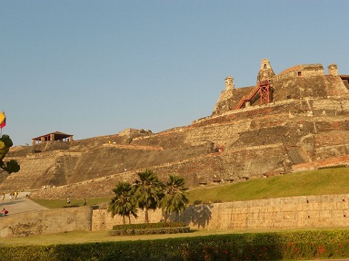 Castillo de San Felipe Cartagena Colombia