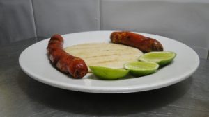 Chorizo santarrosano del Eje cafetero colombiano